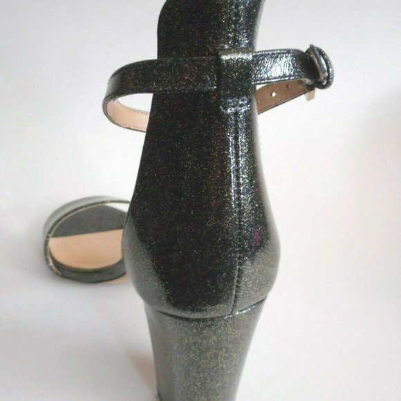 NEW VINCE CAMUTO Multi Glitter Greenish Gold Bronze Sandals - Picture 4 of 6